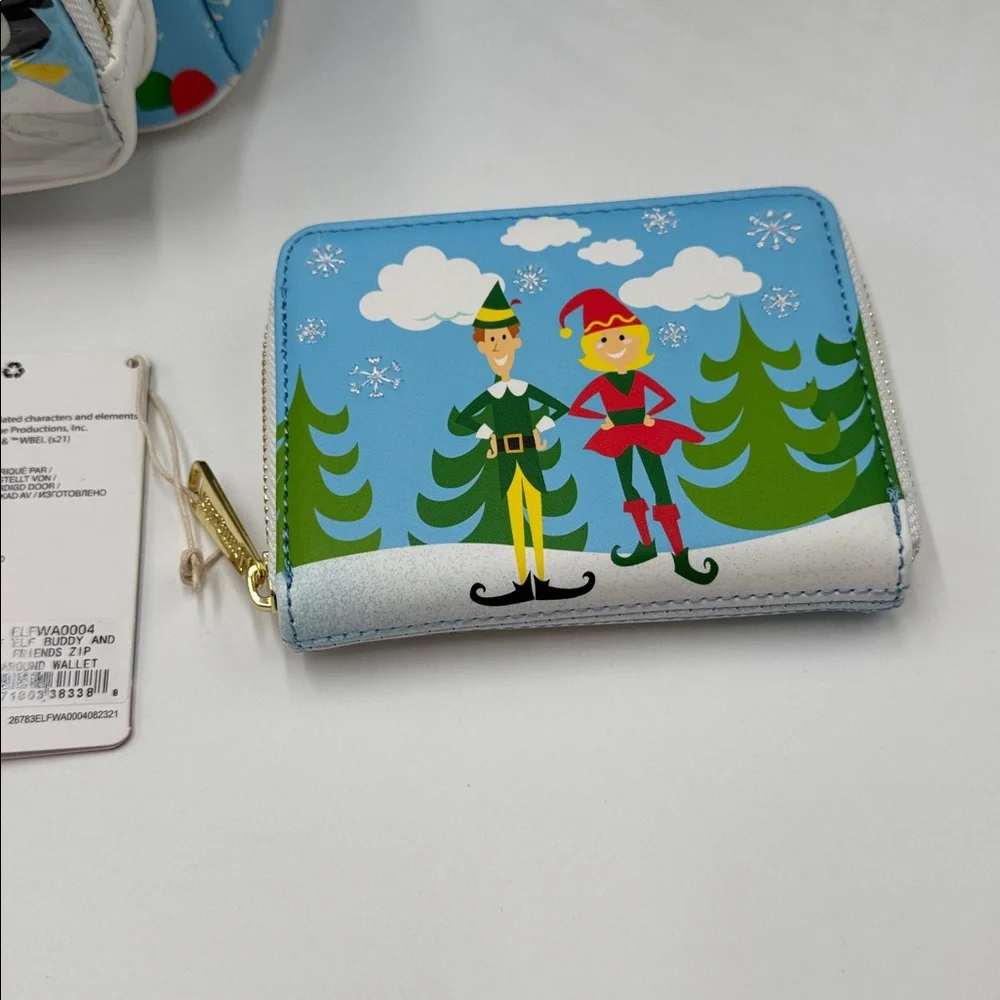 Loungefly Elf backpack and wallet set - Picture 6 of 7